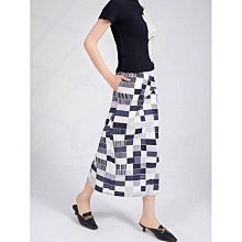 黑色一步裙半身裙女中長款夏季薄款2024新款高腰半裙后開叉直筒裙-KBY科貝 歷史價格詳細信息