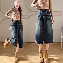 復古高腰A字裙《J.Y》高腰A字裙 包臀 牛仔裙 裙子 半身裙 短裙 牛仔傘裙  學院風 顯瘦 韓版 顯瘦 多色可選 歷史價格詳細信息