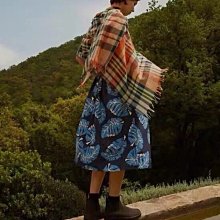 VENESSA~ 日單 MU 新款 小眾高級感 舒適顯瘦 女の鬆緊高腰純色中長A字半身裙 傘裙 (P1661) 歷史價格詳細信息