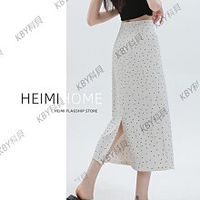 波點半身裙女夏季薄款冰絲大擺裙子包臀魚尾裙氣質高級感2024新款-kby科貝 歷史價格詳細信息