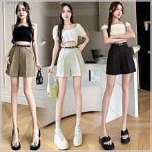 高腰休閒短褲女裝2024春裝新款闊腿A字短褲時尚豹紋西裝褲熱褲 歷史價格詳細信息