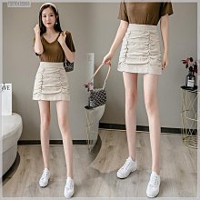 女生褲子裙子不規則半身裙2023冬新款設計感褶皺小皮裙pu包臀高腰百褶中長款裙百搭休閒通勤全新款女裝女款服飾下裝 歷史價格詳細信息