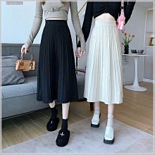 A字裙 長裙 百褶裙針織半身裙黑色杏色米色白色中長款春季職業西裝裙高腰a字長裙女-名流 歷史價格詳細信息