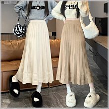 A字裙 長裙 百褶裙針織半身裙黑色杏色米色白色中長款春季職業西裝裙高腰a字長裙女-名流 歷史價格詳細信息
