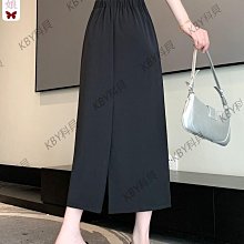 雪紡半身裙長裙夏季側開叉紗裙一步裙子中長款長版高腰黑色職業包臀裙XDY超夯 正品 活動 優惠 歷史價格詳細信息