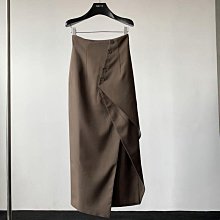 不規則西裝半身裙女2024夏季新款韓版高腰顯瘦褶皺短裙包臀裙A68367 歷史價格詳細信息