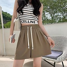 休閒冰絲裙褲女夏季薄款2024新款垂感顯瘦闊腿褲小個子寬鬆八分褲 歷史價格詳細信息