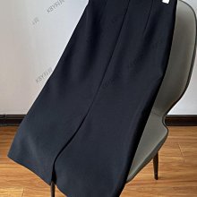西裝 高腰 a字 半身裙 2024 新款 中長款 黑色 裙子 女 夏季 小個子 開叉 收腰 歷史價格詳細信息