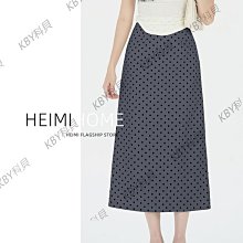 小個子波點半身裙冰絲魚尾裙通勤女裙子2024夏季新款高級感包臀裙-KBY科貝 歷史價格詳細信息
