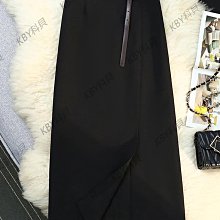 西裝半身裙女2024新款夏中長款高腰直筒垂感顯瘦a字開叉包臀裙春-KBY科貝 歷史價格詳細信息