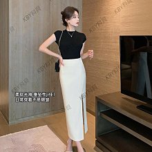 黑色半身裙女2024新款夏季薄款冰絲緞面醋酸半裙垂感顯瘦魚尾裙子-kby科貝 歷史價格詳細信息