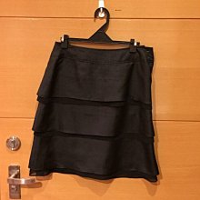 MK MICHEL KLEIN 專櫃 深藍色古銅釦飾領口寬袖羊毛短版罩衫 38 M號 歷史價格詳細信息