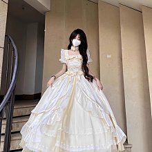 生成色成人禮服大花嫁lolita連衣裙op洛麗塔華麗在逃蓬蓬公主裙 歷史價格詳細信息