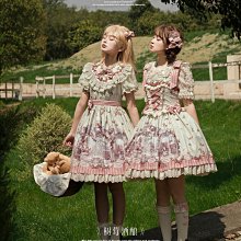 原創lolita洋裝甜美娃娃領長袖襯衫復古羊腿袖內搭秋冬新款洛麗塔 歷史價格詳細信息