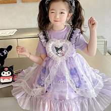 現貨 洛麗塔 女童庫洛米公主裙洛麗塔裙子夏季2024新款衣服女孩連衣裙 歷史價格詳細信息