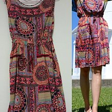 民族風圖騰抽繩束口後背包,休閒戶外旅行收納布包,文青雙肩包,藍色/黑色 歷史價格詳細信息