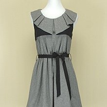 ◄貞新二手衣►O'2ND 韓國精品 黑色V領羊毛桑蠶絲棉質洋裝M(1號)(27111) 歷史價格詳細信息