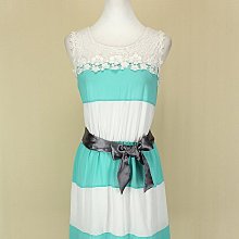 ◄貞新二手衣►TOYO 東京著衣 粉裸花朵圓領無袖棉質洋裝XS號(19714) 歷史價格詳細信息