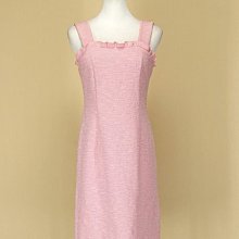 貞新 peng chun 專櫃 咖啡紅格紋毛料針織圓裙M號(43863) 歷史價格詳細信息