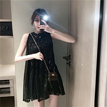亮片晚禮服2023新款氣質輕奢名媛宴會吊帶修身魚尾年會主持連衣裙 歷史價格詳細信息