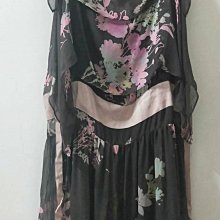 BCBG 極短袖垂領黑色小洋裝 歷史價格詳細信息