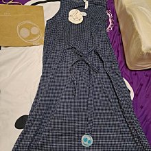 專櫃正品a la sha 阿財 鐵灰色及膝裙 歷史價格詳細信息