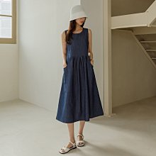 Bellee 正韓  直條紋腰鬆緊波浪長裙  (2色) 【0820-13】 歷史價格詳細信息