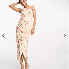 asos  花色  彈力 短洋裝 floral print petite 歷史價格詳細信息