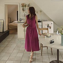 Bellee 正韓  直條紋腰鬆緊波浪長裙  (2色) 【0820-13】 歷史價格詳細信息