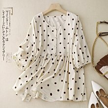 波點襯衫男短袖寬鬆韓版休閒圓點襯衫痞帥免燙 歷史價格詳細信息