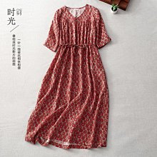 實拍 2023秋裝新款長袖寬松襯衫領磨白拼接褶皺大擺裙牛仔連衣裙~壹號女裝 歷史價格詳細信息