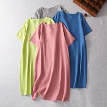 實拍2023夏季新款棉麻復古格子無袖連衣裙中長款大小格拼接A字裙~壹號女裝 歷史價格詳細信息