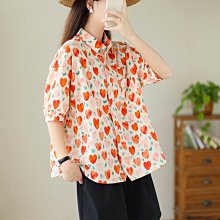 純棉襯衫女老年人女裝媽媽全棉襯衣奶奶裝衣服春秋長袖太太上衣夏-沐雨家居 歷史價格詳細信息