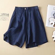 休閑短褲女年夏季寬松高腰百搭顯瘦直筒a字卷邊闊腿熱褲ins潮~CoCo服飾 歷史價格詳細信息