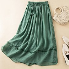 實拍2023夏季新款棉麻復古格子無袖連衣裙中長款大小格拼接A字裙~壹號女裝 歷史價格詳細信息