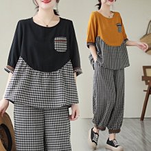 格子兩件套書包女小學生三到六年級初中生小清新大容量背包雙肩包 歷史價格詳細信息