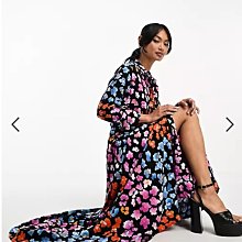 asos  花色  彈力 短洋裝 floral print petite 歷史價格詳細信息