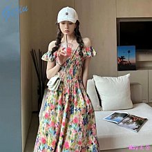 露肩韓版夏日刺繡條紋衫短袖上衣【FH0014】 - 崔可小姐 歷史價格詳細信息