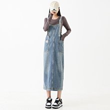 中性款 吊帶拚色工作褲口袋 吊帶褲 牛仔褲 吊帶寬褲 男女童 褲子 長褲 橘魔法 【p0061205445023】 歷史價格詳細信息