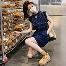 港味背心裙子女夏季休閒條紋長裙寬鬆度假無袖仙女洋裝 歷史價格詳細信息