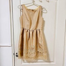 近新 日本品牌 MAYSON GREY 優雅布料 黃玫瑰深藍色碎花裙 花柄及膝裙 歷史價格詳細信息