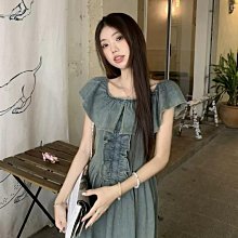 法式高腰牛仔半身裙女 2024年夏季新款 辣妹a字設計感半身裙短裙包臀裙子 歷史價格詳細信息