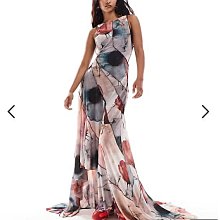 asos  花色  彈力 短洋裝 floral print petite 歷史價格詳細信息