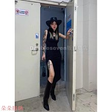 Doubleseven35-43碼Y2K千禧辣妹朋克金屬扣厚底坡跟靴厚底鞋靴子 歷史價格詳細信息