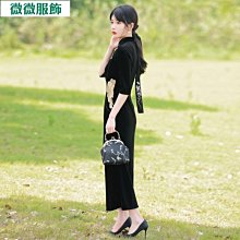 年輕款黑色夏少女新款旗袍法式改良復古小個子中國風短款~時尚女裝 歷史價格詳細信息