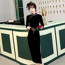 彈力絲旗袍中碼  尺碼:胸圍88~90 腰圍74 長度91 歷史價格詳細信息