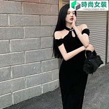 性感辣妹洋裝新款旗袍改良版復古年輕款性感緊身包臀洋裝13洋裝 戰袍 禮服 風 衣服 穿搭-时尚女裝 歷史價格詳細信息