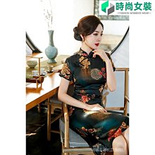 【中長旗袍系列】素雅低開叉無袖 旗袍 禮服 2022夏季新款仿苧麻雙層印花中長款旗袍洋裝 改良少女旗袍 連身裙-时尚女裝 歷史價格詳細信息
