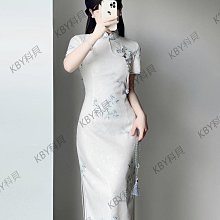 旗袍新款2024新中式改良年輕款少女高端氣質夏季秋冬連衣裙-KBY科貝 歷史價格詳細信息