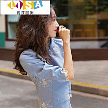改良式旗袍洋裝 改良式旗袍 旗袍大尺碼 旗袍禮服 仙禍旗袍女夏季改良年輕款少女復古中國風緊身時尚優雅日常洋裝 歷史價格詳細信息